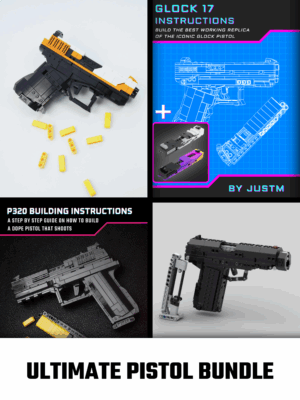 bundle_pic Complete LEGO Handgun Instructions Bundle (Value Pack)